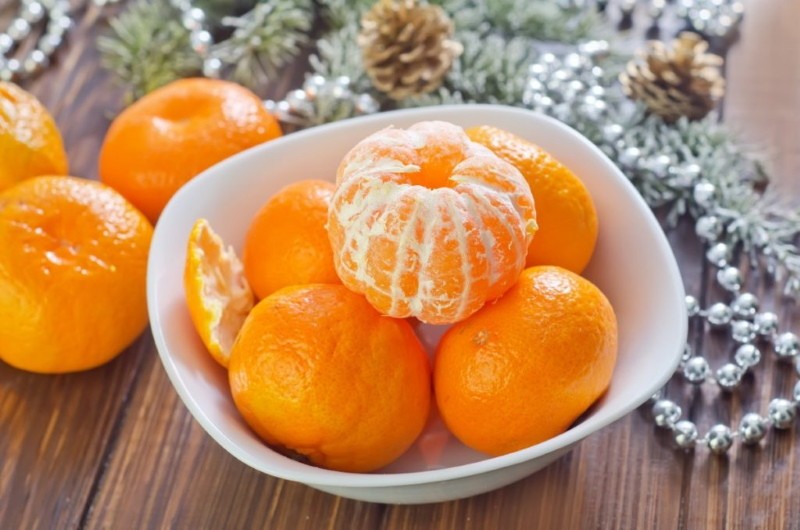 composition de mandarines