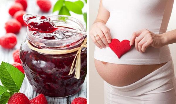 confiture de framboise pour femme enceinte