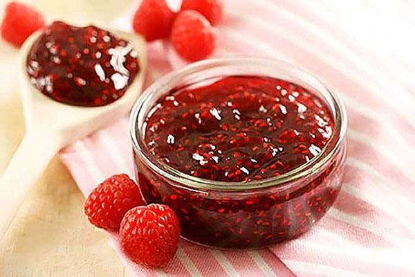 confiture de framboise cinq minutes