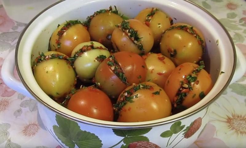 farcir les tomates