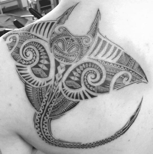 Manta Ray tetování-35