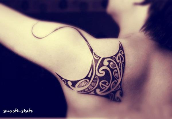 Manta Ray tetování-8