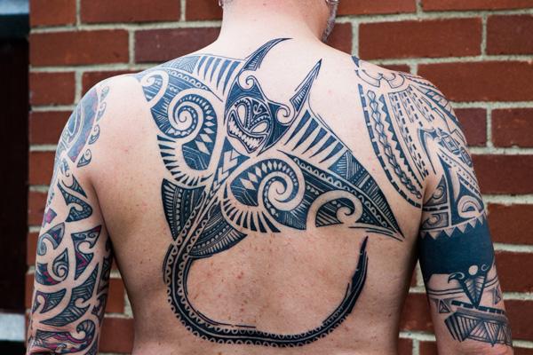 Manta Ray tetování-25
