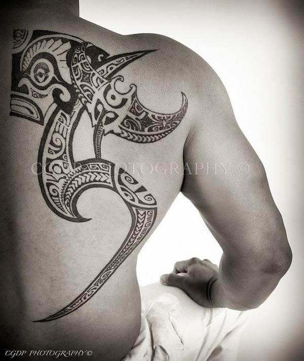 Manta Ray tetování-3