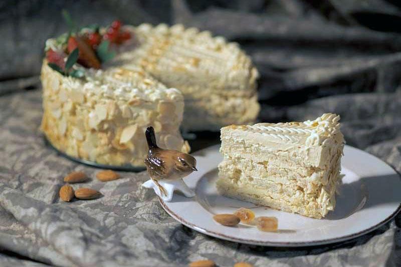 gâteau à la farine d'amande