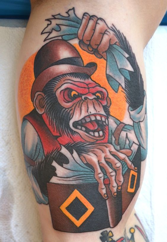 Monkey Tattoo Bilder und Ideen: Erstaunliche Tattoos!