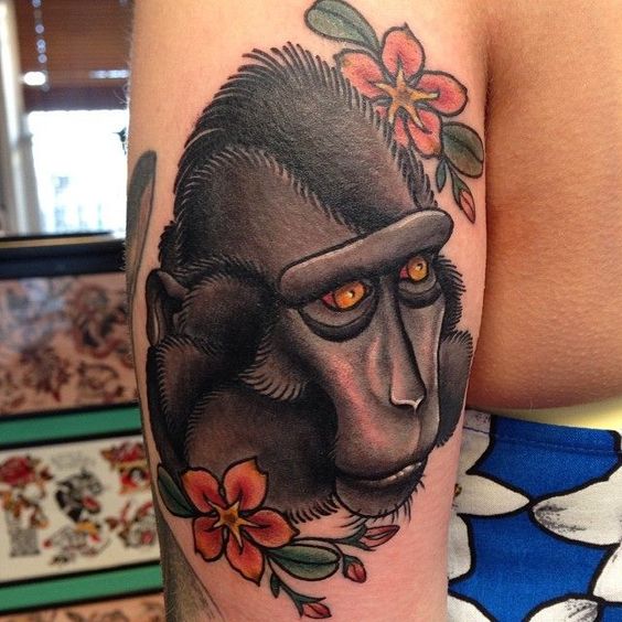 Monkey Tattoo Bilder und Ideen: Erstaunliche Tattoos!