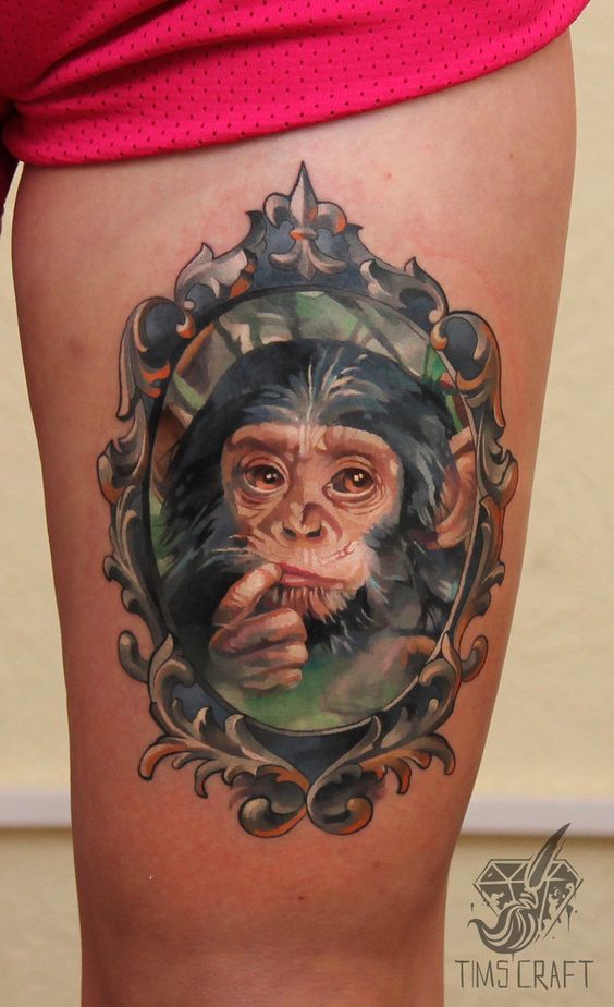 Monkey Tattoo Bilder und Ideen: Erstaunliche Tattoos!