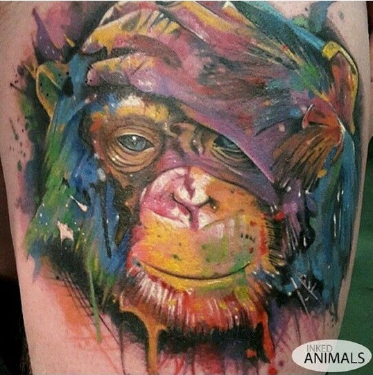 Monkey Tattoo Bilder und Ideen: Erstaunliche Tattoos!