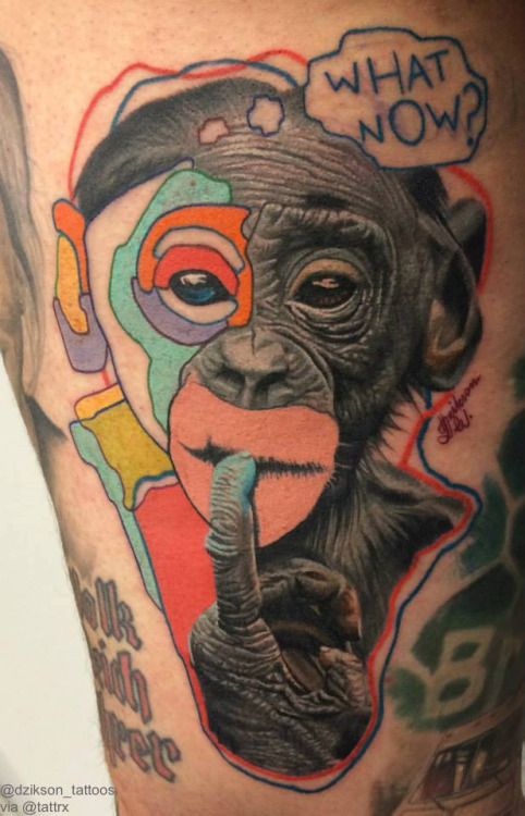 Monkey Tattoo Bilder und Ideen: Erstaunliche Tattoos!