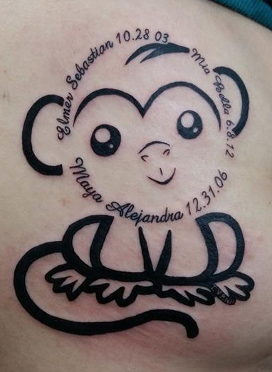 Monkey Tattoo Bilder und Ideen: Erstaunliche Tattoos!