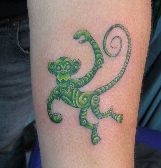 Monkey Tattoo Bilder und Ideen: Erstaunliche Tattoos!