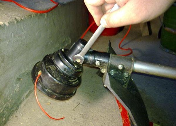 Reparación de la caja de cambios del cortador de gas