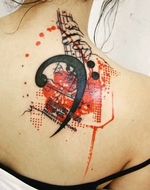 Musik-Tattoos, die dich dazu bringen, aufzustehen oder runterzukommen