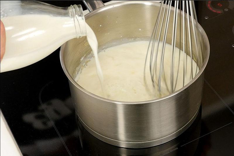 faire une sauce béchamel