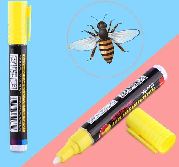 marcador seguro para abejas