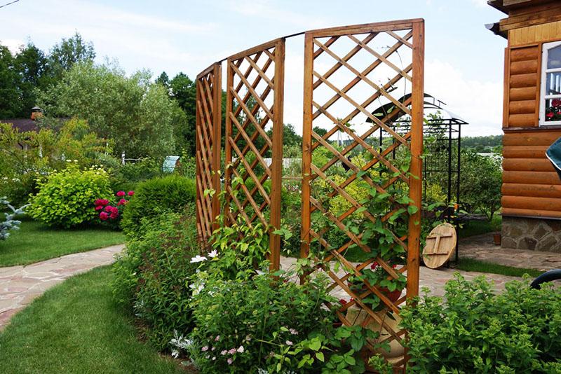 treillis de jardin portable