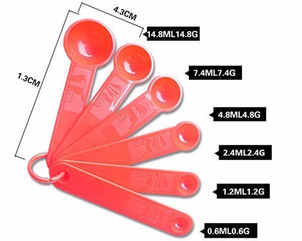 juego de cucharas de medir