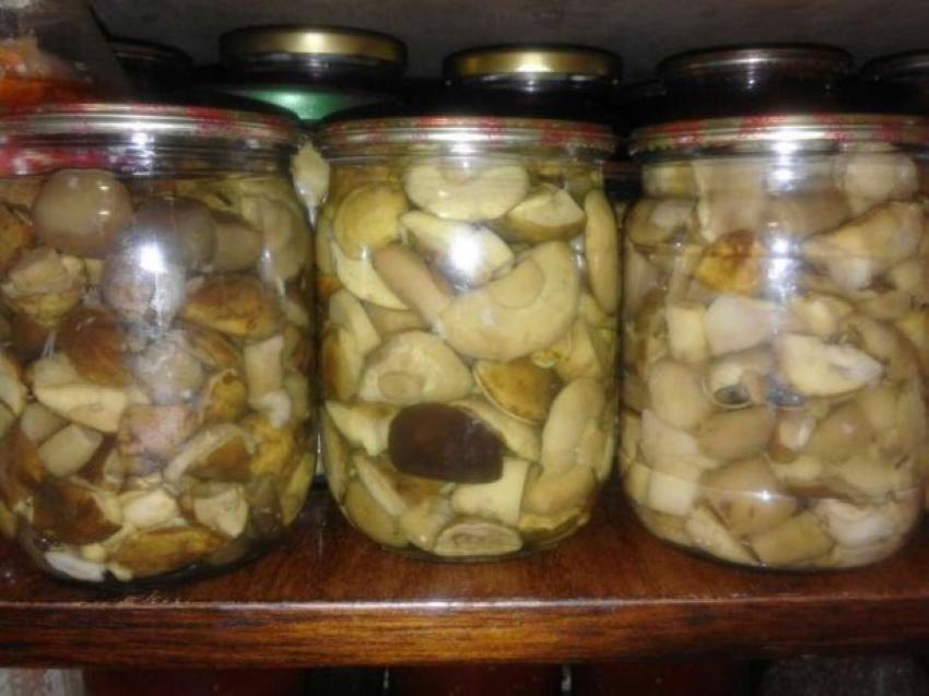 Verderones en escabeche