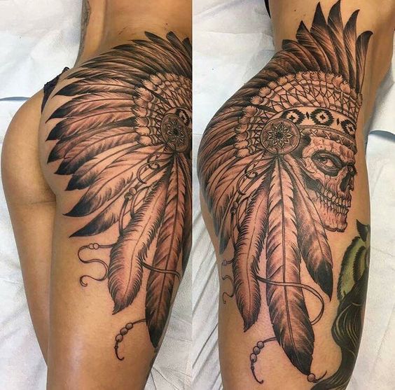 Indianer Tattoos - TOP 100 - für Freigeister