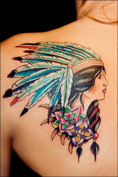 Indianer Tattoos - TOP 100 - für Freigeister