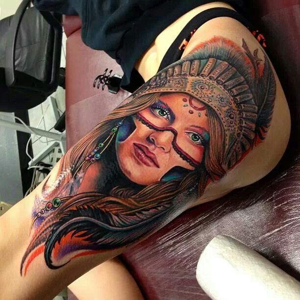 Indianer Tattoos - TOP 100 - für Freigeister