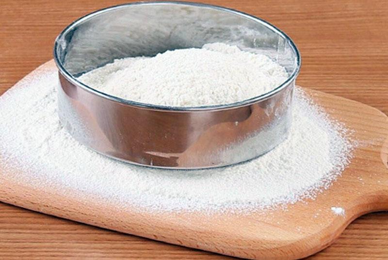 tamizar la harina
