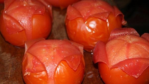 peler les tomates