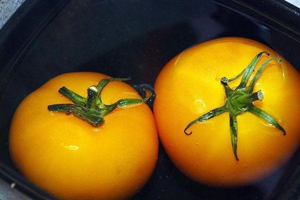 préparer les tomates