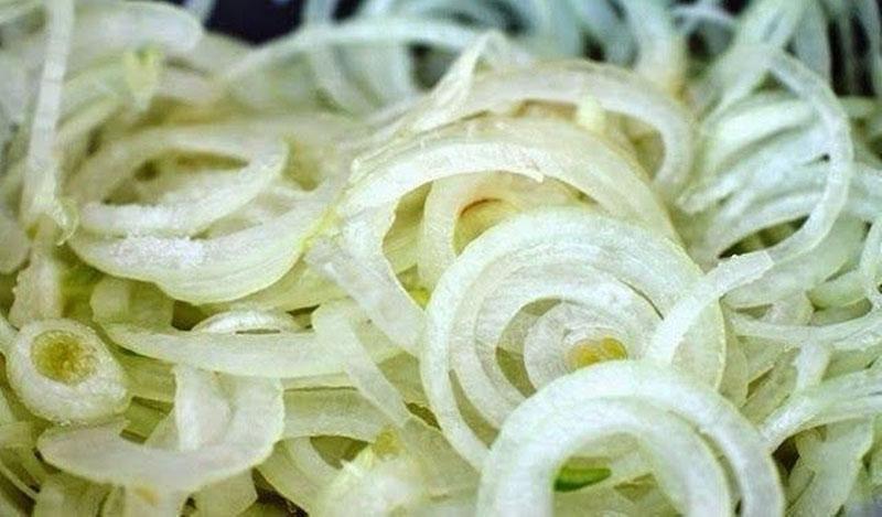 oignons marinés rapidement