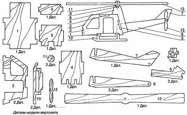 esquema de helicóptero