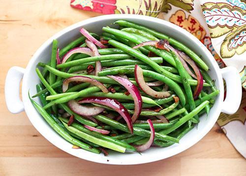 Salade de haricots bouillis surgelée