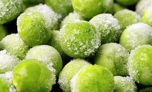Guisantes congelados
