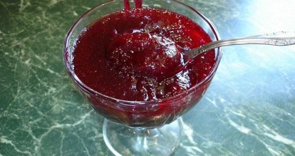 mermelada de cerezas con gelatina