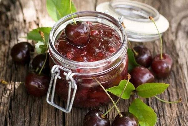 mermelada de cereza sin hueso