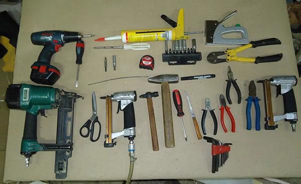 outils de travail