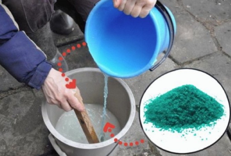 cómo hacer una solución de sulfato ferroso