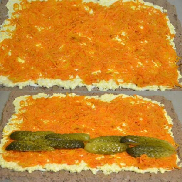poner zanahorias encurtidos