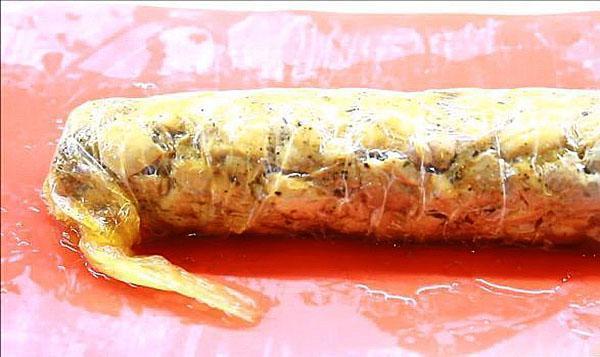 rollo listo para comer