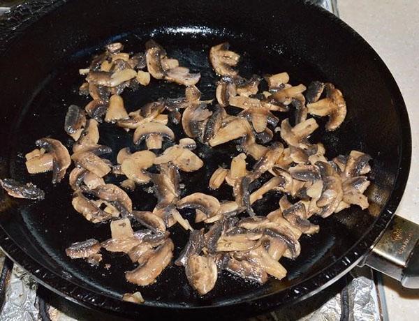 faire frire les champignons