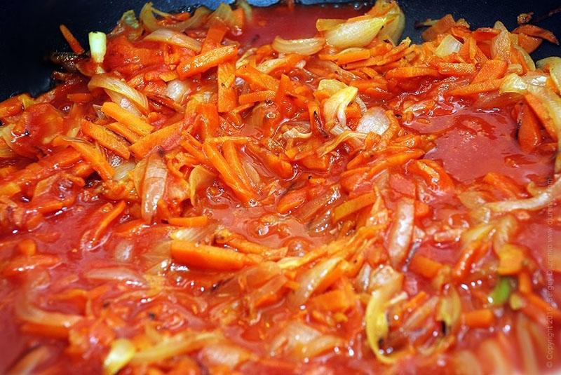 salsa de relleno de abadejo