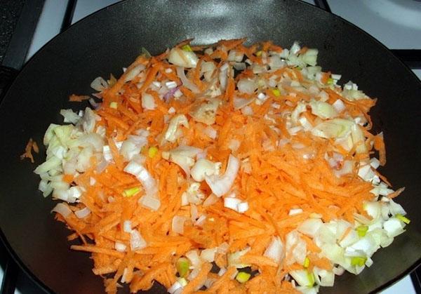 ragoût d'oignons aux carottes