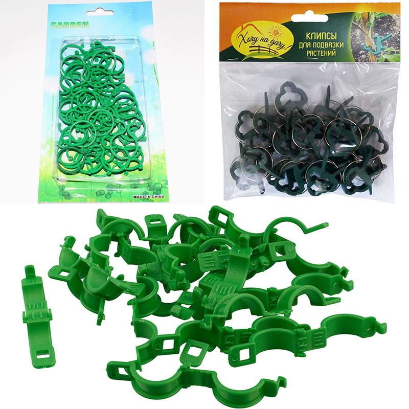 clips para ligas de plantas en invernaderos