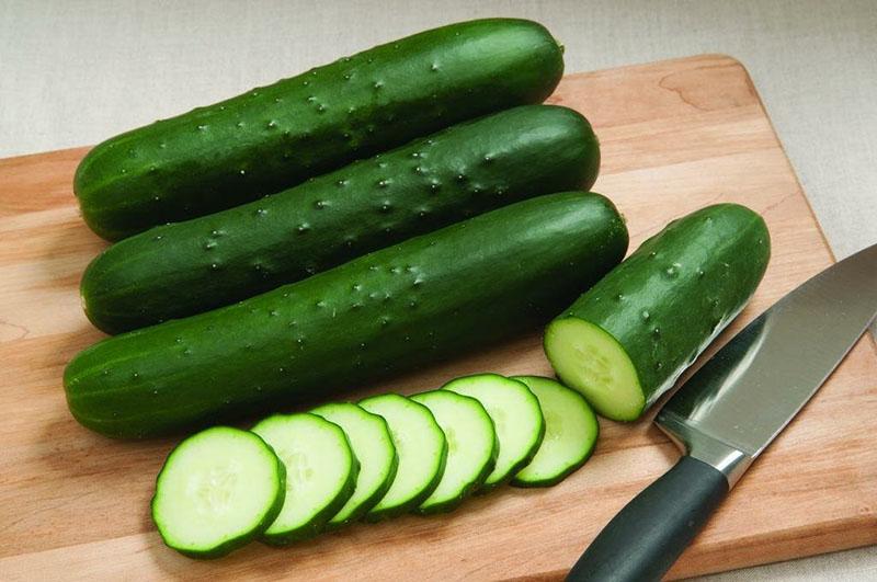 concombres pour salade