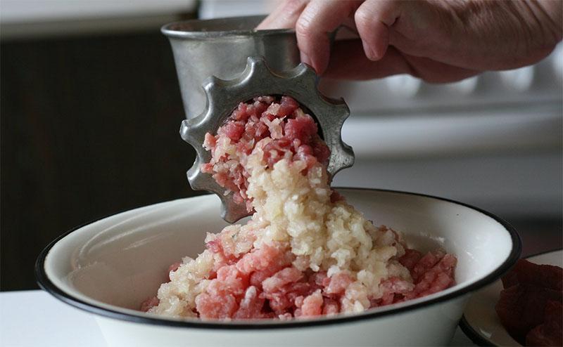 moler carne