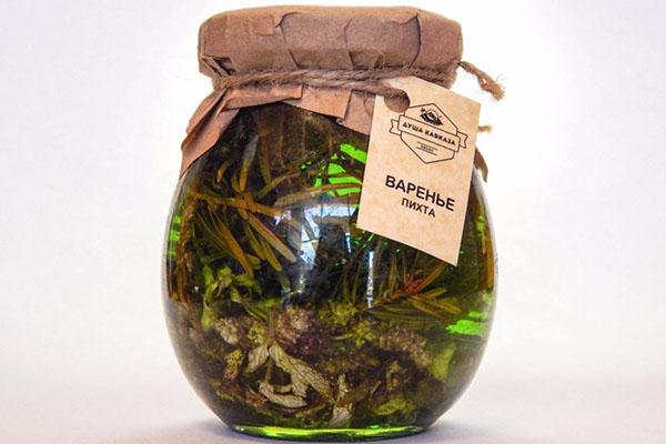 confiture de sapin