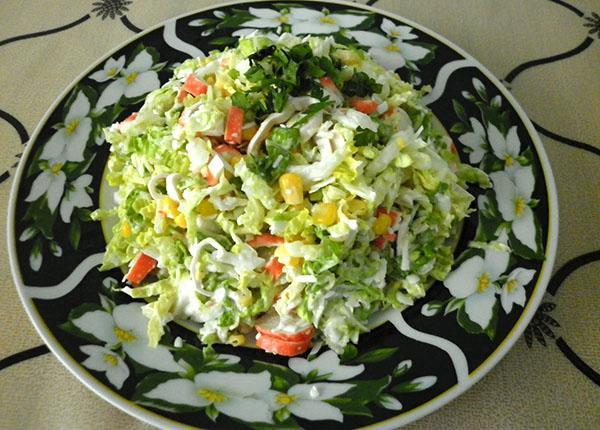 Ensalada de col china