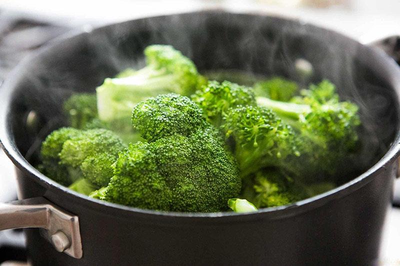 hervir el brócoli