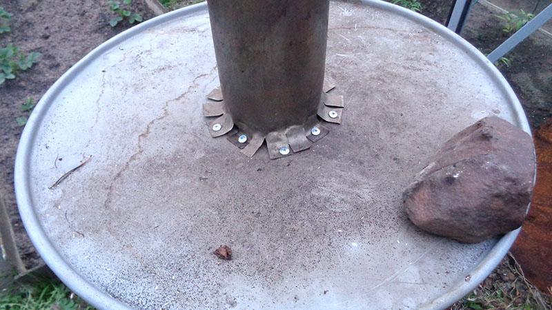 instalación de chimenea