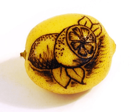 Výroba více citronů z citronů! Foto přes Tattoo Fruit